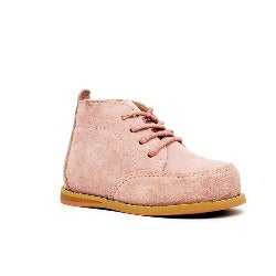 Vintage Suede Wallabees - Blush Pink - Tippy Tot Shoes