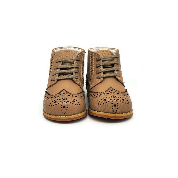 Classic Walkers Oxford - Camel - Tippy Tot Shoes