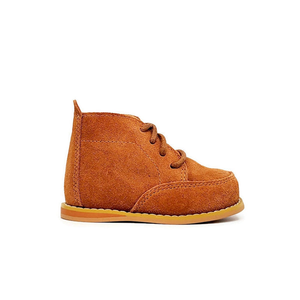 Vintage Suede Wallabees - Camel - Tippy Tot Shoes