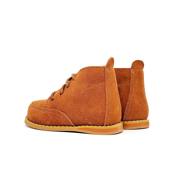 Vintage Suede Wallabees - Camel - Tippy Tot Shoes