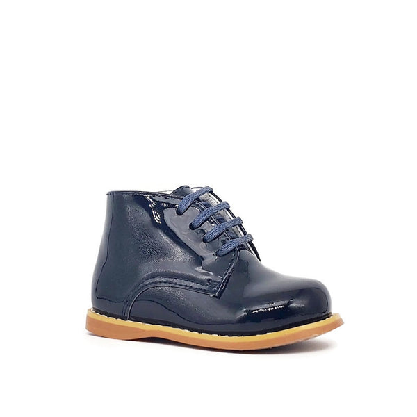 Classic Walkers - Navy Patent - Tippy Tot Shoes