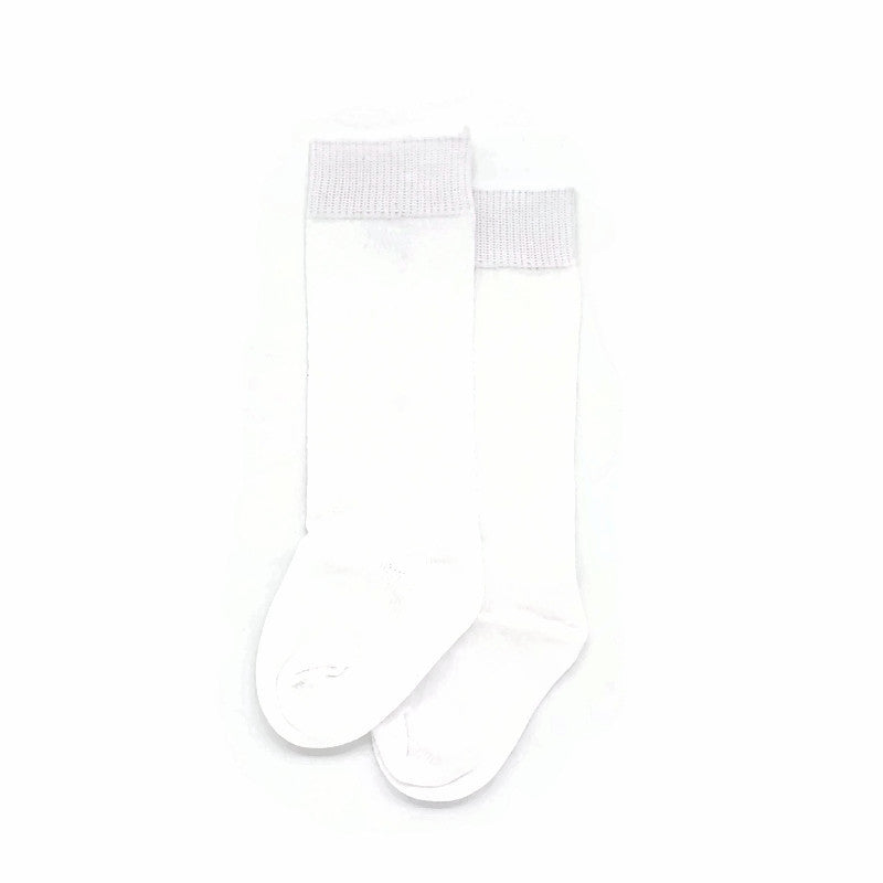 Unisex Nylon Socks - 1 pair White - Tippy Tot Shoes