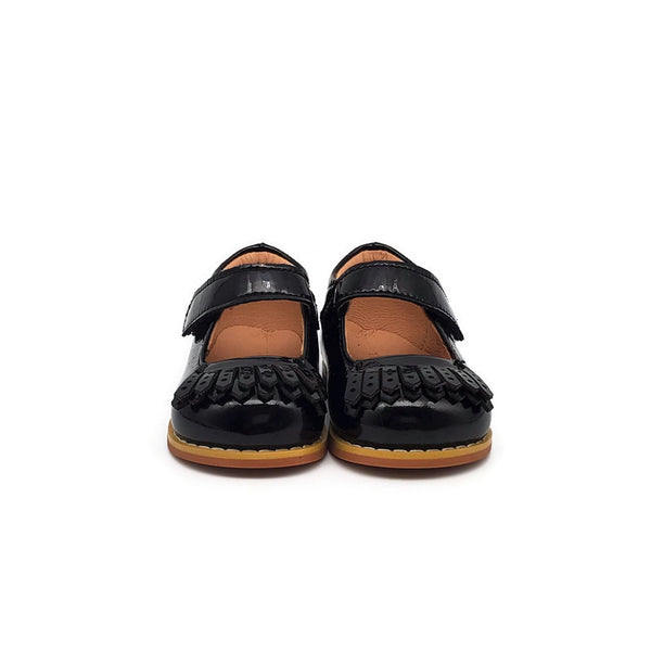 Mary Jane Casual - Black Patent - Tippy Tot Shoes