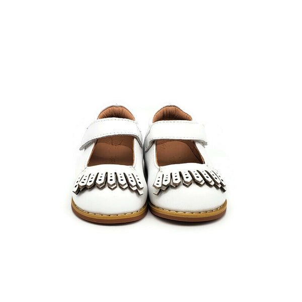 Mary Jane Casual - White - Tippy Tot Shoes