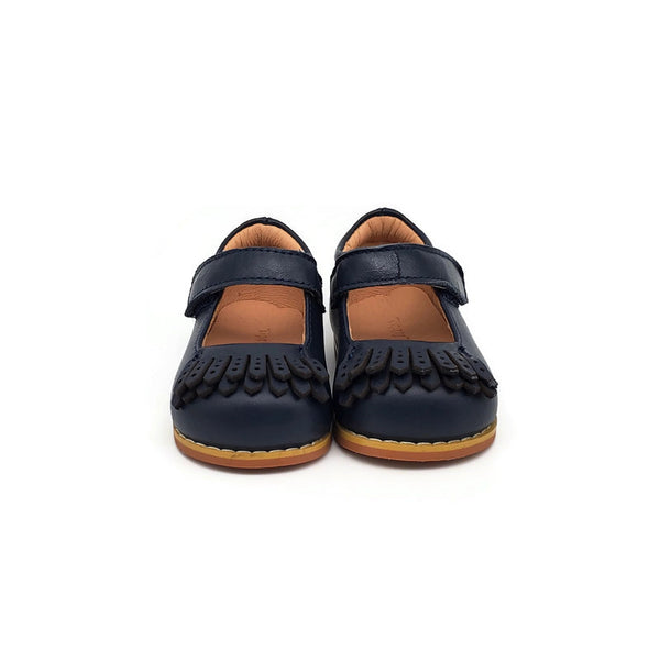 Mary Jane Casual - Navy - Tippy Tot Shoes