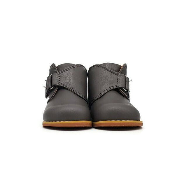 Classic Walkers Velcro - Dark Grey - Tippy Tot Shoes
