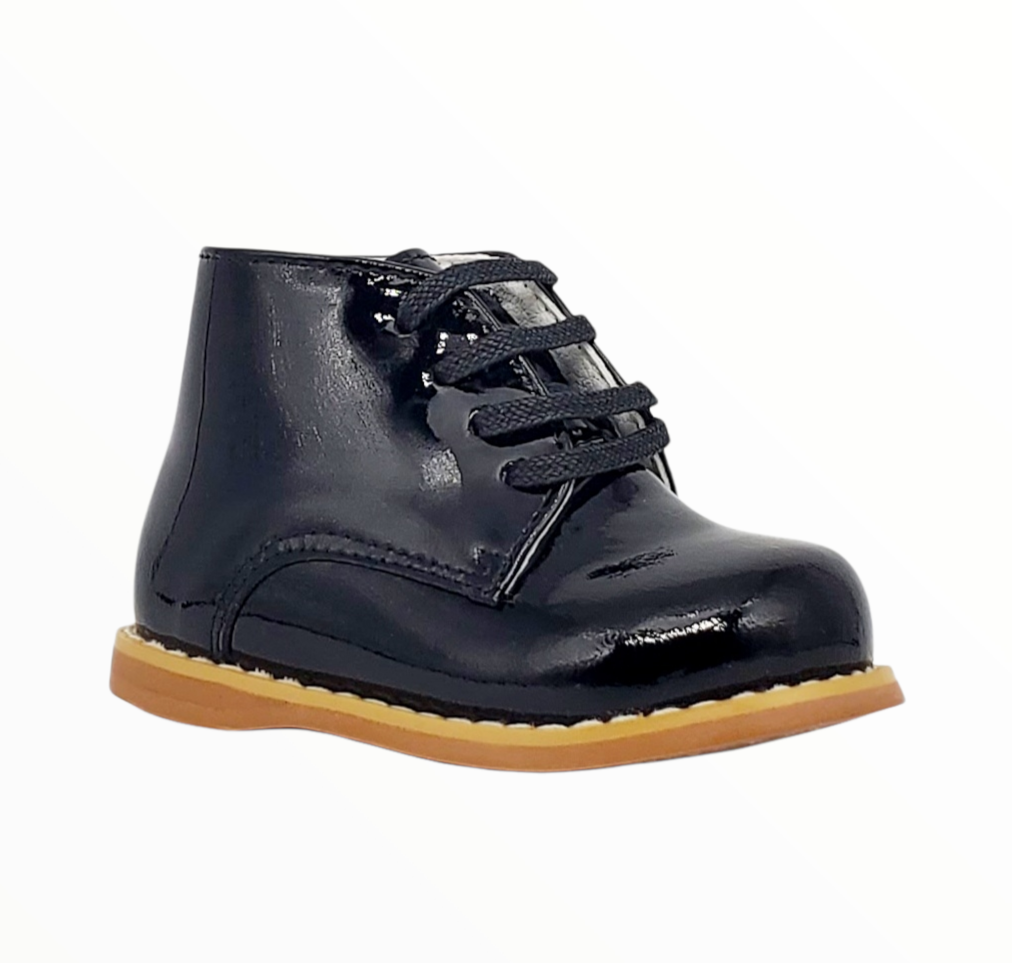 Classic Walkers - Black Patent - Tippy Tot Shoes
